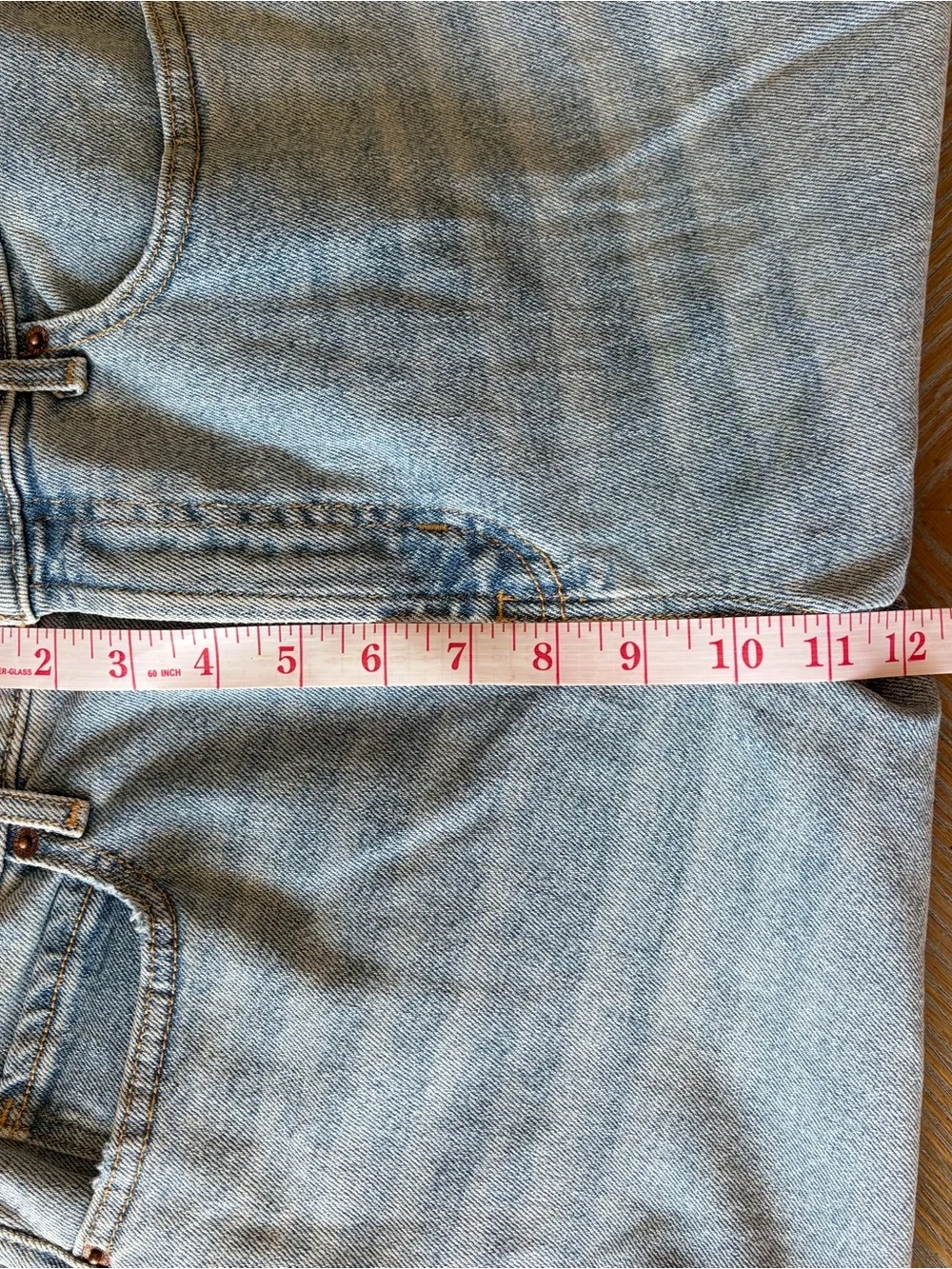 Old Navy Sky-Hi Extra High Rise Wide Leg Jeans Light Wash Size 10